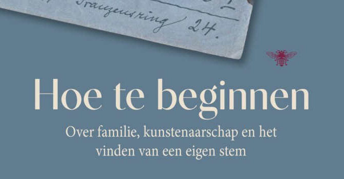 Hoe te beginnen boek van Edmund de Waal over familie, kunstenaarschap en het vinden van een eigen stem