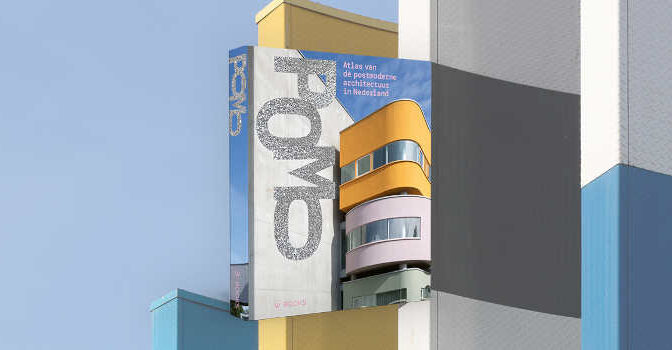 POMO boek en Atlas van de postmoderne architectuur in Nederland