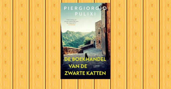 De boekhandel van de zwarte katten Sardinië-thriller van Piergiorgio Pulixi